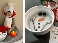 Elf on the shelf, 24 felejthetetlen manócsíny ötlet 