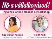 Nő a vállalkozásod! - Ingyenes webinárium és workshop